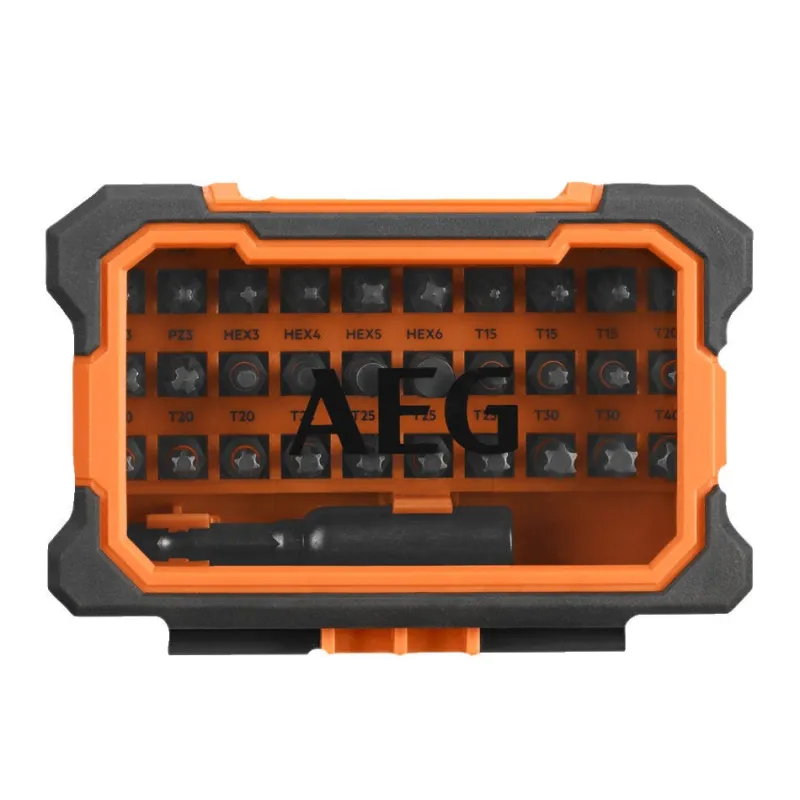 Sale AEG Coffret d'embouts de vissage impact ballistic 31 pièces