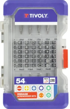 Discount TIVOLY Coffret de 53 pièces de vissage + LED