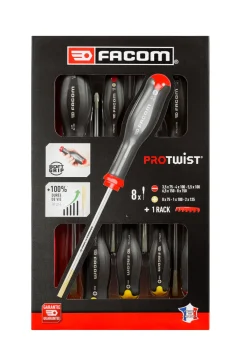 New FACOM Coffret de 8 tournevis Protwist