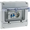 Discount ZENITECH Coffret IP65 1 rangée 8 modules équipé