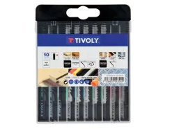 Best TIVOLY Coffret 10 lames scie sauteuse B D