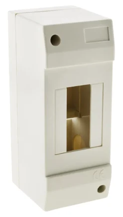New ZENITECH Coffret 2 modules sans porte blanc