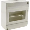 Clearance ZENITECH Coffret 6 modules sans porte blanc