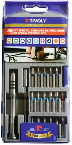 Discount TIVOLY Coffret précision 35 pièces pour tous travaux