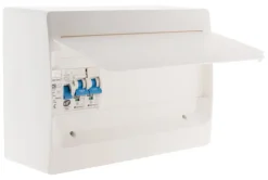 Online ZENITECH Coffret 1 rangée 13 modules équipé blanc