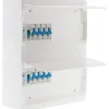 Online ZENITECH Coffret 2 rangées 26 modules équipé blanc