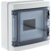 New ZENITECH Coffret étanche 12 saillie IP65 blanc/gris