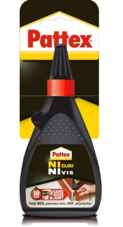 Clearance PATTEX Colle à bois Ni clou Ni vis 100 g
