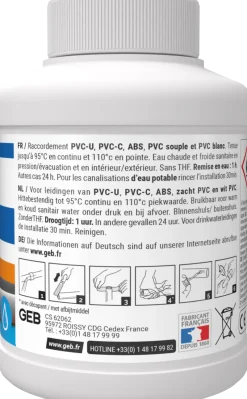 Clearance GEB Colle PVC haute performance 250 ml