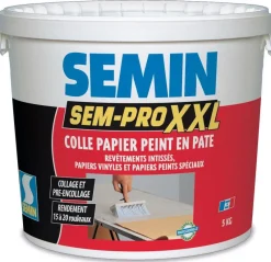 Clearance SEMIN Colle tous papiers peints prête à l'emploi SEM PRO XXL 5 kg