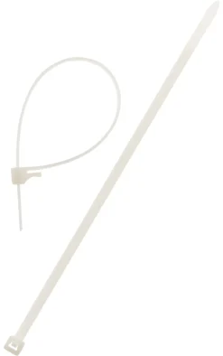 Clearance ZENITECH 20 colliers de câblage 4,8x300mm transparents
