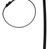 Outlet ZENITECH 50 colliers 9x260mm noir
