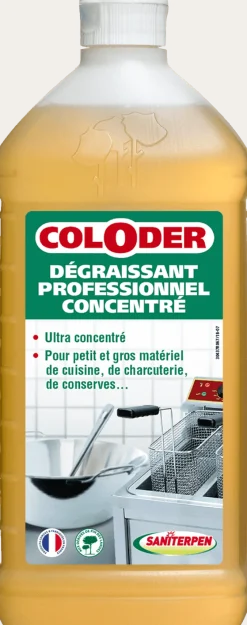 Clearance SANITERPEN Coloder dégraissant professionnel concentré 1L