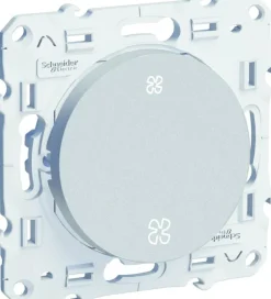 Best SCHNEIDER Commande VMC Odace aluminium