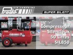 Sale PRODIF Compresseur d'air silencieux 50L 2CV 66 dB