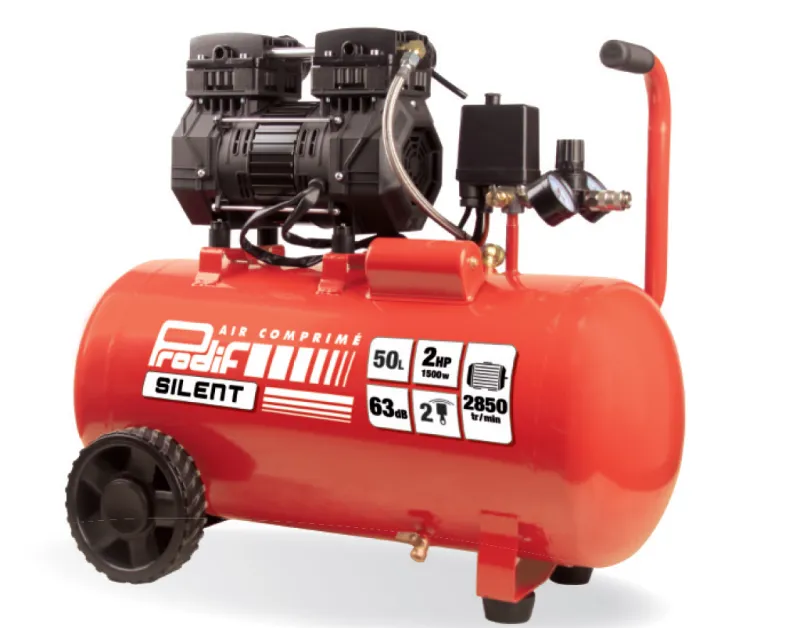 Outlet PRODIF Compresseur d'air silencieux 50L 2CV 2850tr/min