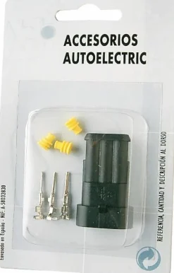 Clearance Connecteur étanche mâle complet 3 voies