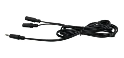 Hot Cordon audio FPE jack 3.5mm mâle/2 jack femelle 3.5mm - 1.8m