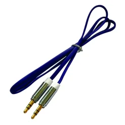 Sale Cordon audio FPE Jack 3.5mm stéréo mâle/mâle-0.75m - Violet