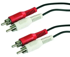 Cordon audio FPE 2 RCA mâle / 2 RCA mâle - 2.5m