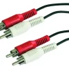 Outlet Cordon audio FPE 2 RCA mâles/2 RCA mâles - 5m