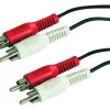 Sale Cordon audio FPE 2 RCA mâles/2 RCA mâles - 1,2m