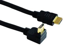 Best Cordon audio/vidéo FPE HDMI doré 1 fiche 90° 28AWG - 2m