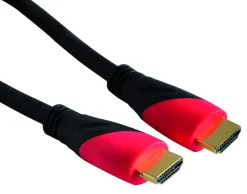 Hot Cordon audio/vidéo FPE HDMI 1.4 mâle/mâle rouge et noir