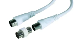 Clearance OPTEX Cordon coaxial universel avec adaptateur - 3m