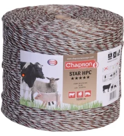 Online CHAPRON LEMENAGER Cordon de clôture STAR HPC 9 alu 0,3 Roule de 400 m