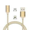 New Cordon FPE aimanté avec 2 embouts micro USB/Lightning - 1m