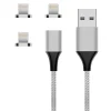 Discount Cordon FPE aimanté avec 3 embouts lightning - 1m