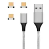 Online Cordon FPE aimanté avec 3 embouts micro USB 1m