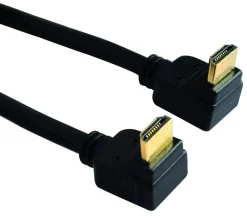 Hot Cordon FPE HDMI 1.4 fiches à 90° 28 AWG - 2m
