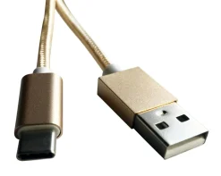 Cordon FPE USB-C doré - 1m