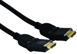 Cordon HDMI FPE articulée 180° mâle/mâle connectique dorée