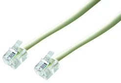 Hot Cordon modem RJ11 FPE mâle/mâle - 10m