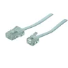 Cordon RJ45/RJ11 FPE mâle/mâle - 1.8m
