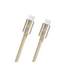 Cordon USB-C / USB-C doré - 3m