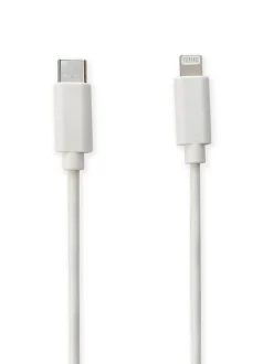 Best Cordon USB FPE Lightning MFI mâle / USB-C mâle blanc - 1m