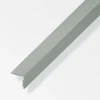 ALFER Cornière adhésive 20x20x1,5mm PVC titane 2,5m