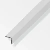 ALFER Cornière adhésive 20x20x1,5 PVC argent1m