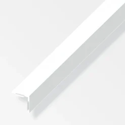 Sale ALFER Cornière adhésive 20x20x1 PVC blanc 2,5m
