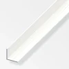New ALFER Cornière 19,5x1,5 alu blanc 2,5m