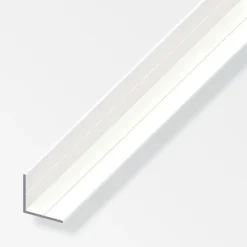 Best ALFER Cornière 19,5x1,5 mm aluminium blanc 1m