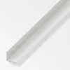 Outlet ALFER Cornière 50x50x1,2 PVC blanc 2m