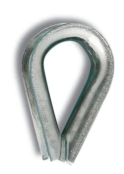 New CHAPUIS Cosse-coeur acier zingué pour câble Ø11mm