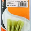Clearance Cosse jonction bout à bout isolée thermo jaune (x10)