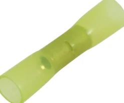 Clearance Cosse jonction bout à bout isolée thermo jaune (x10)