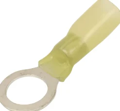 Sale Cosse à oeil isolée thermorétractable jaune M10 (x10)